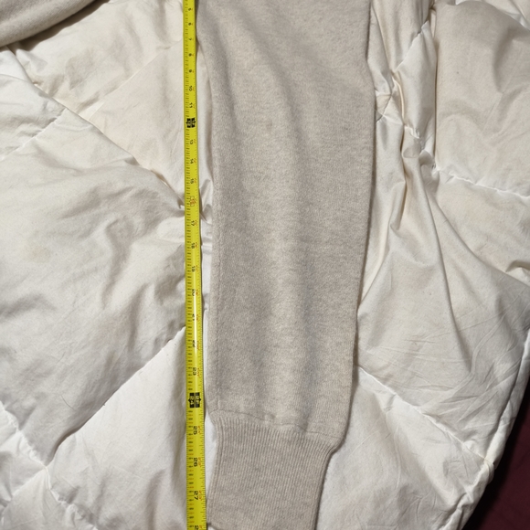 EUC Theory women's 100% cashmere Cream Arleena jogger pants Sz S - Picture 9 of 14